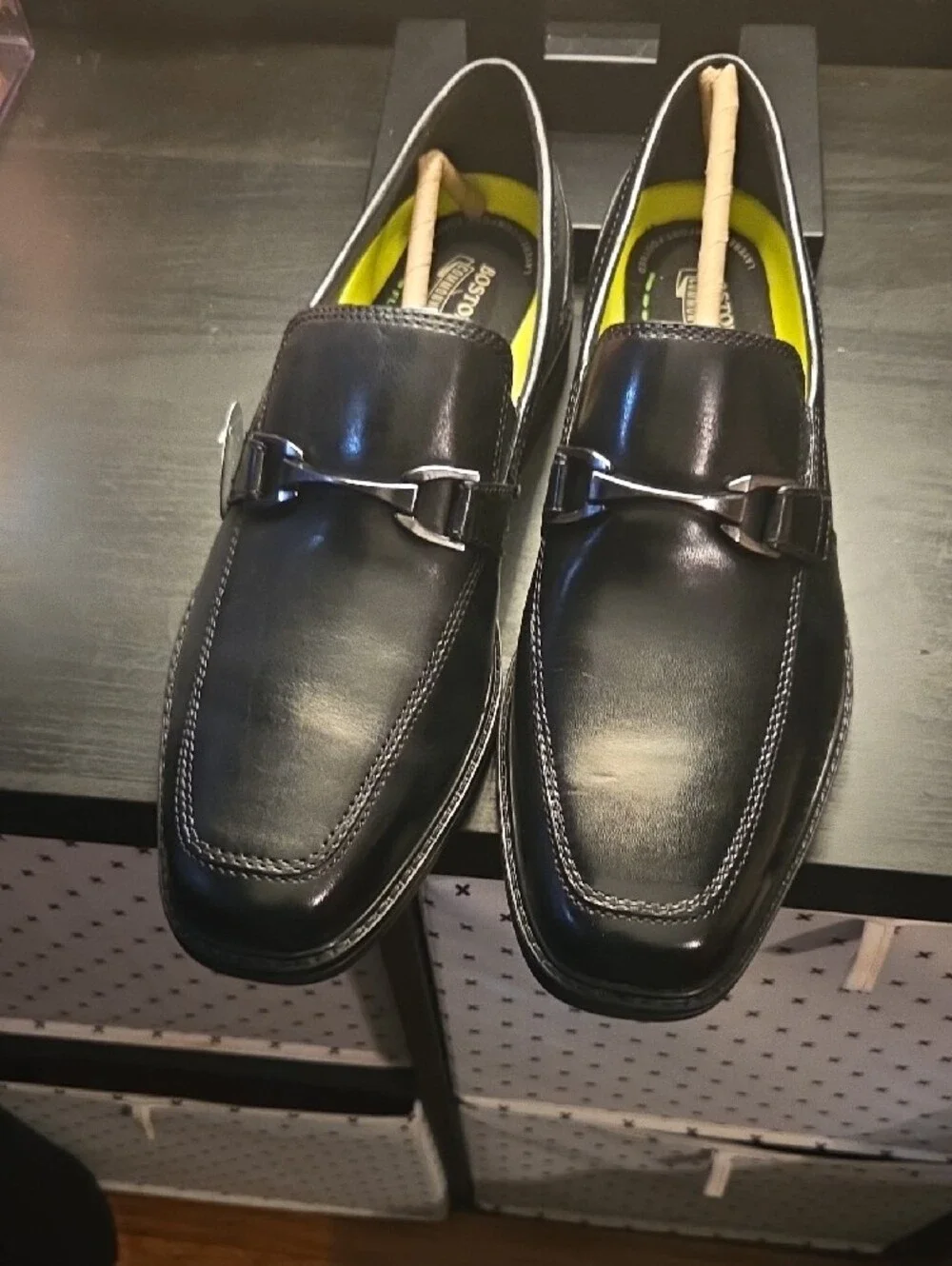 Bostonian Black Leather Oxford Dress Shoe